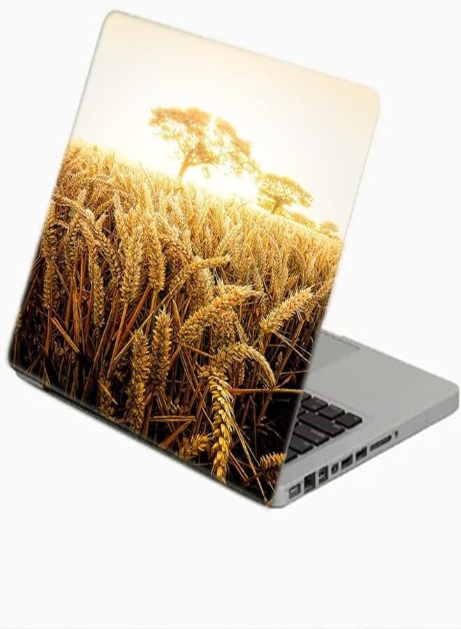 TAT Stains Liquid Texture Printed Laptop Sticker Multicolour-15.6 inch-3683